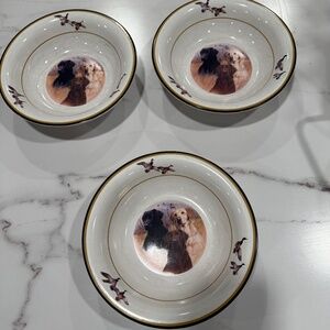 Jim Killen Design soup or cereal bowls from the Great Hunting Collectors Series